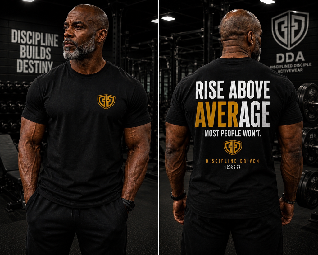 RISE ABOVE AVERAGE TEE