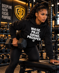 WAKE. PRAY. GRIND. PROSPER. | Signature Hoodie