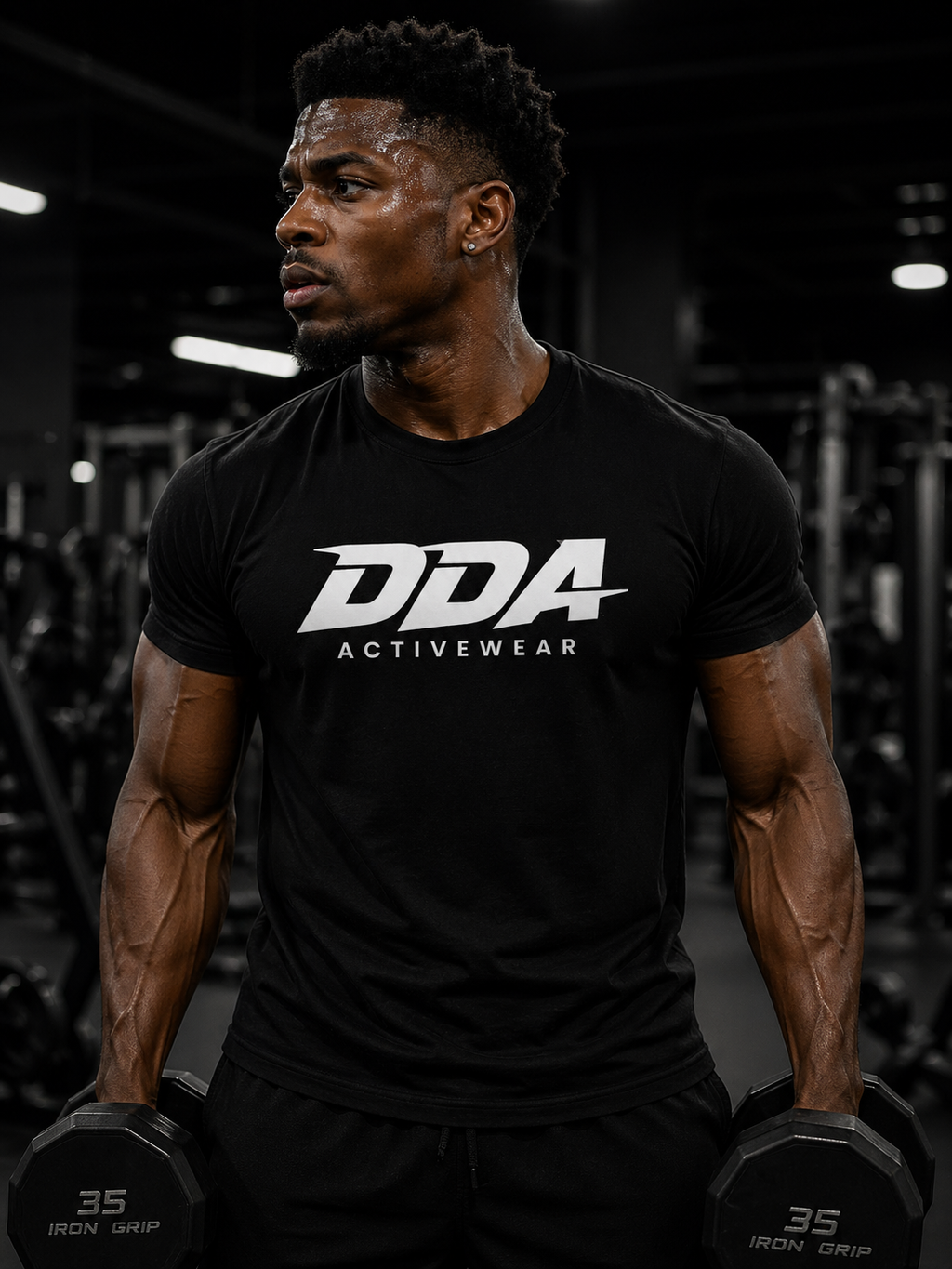 DDA PERFORMANCE TEE - BLACK EDITION